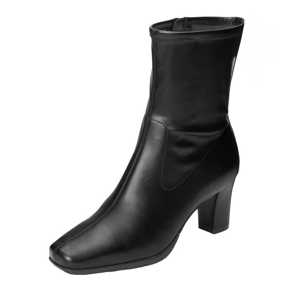 New Aerosoles Women's Cinnamon Ankle Boots Black Size 6 M Retail $99